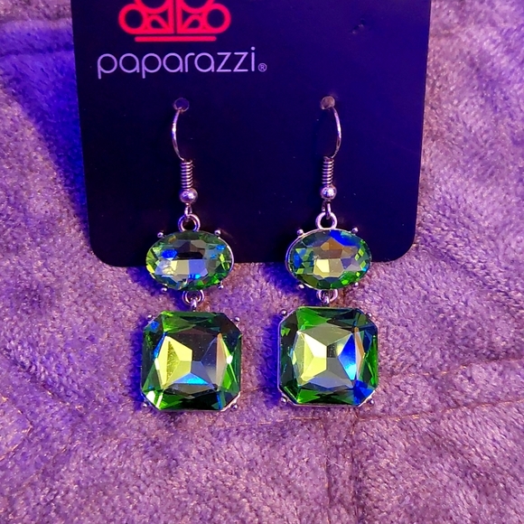 3PCS Green Set: Necklace, Bracelet & Earrings *New* - Picture 14 of 17